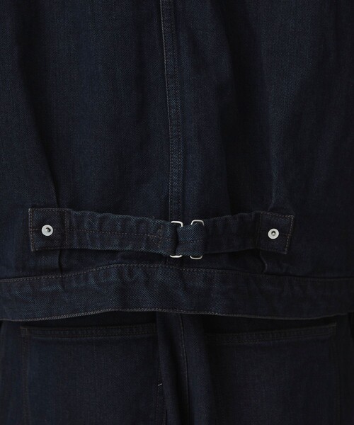 UNITED TOKYO（ユナイテッドトウキョウ）の「【新作/SETUP可】オーバーダイデニム ジャケット（デニムジャケット・メンズ・ブラック/ダークインディゴブルー・1/2）」の12枚目の写真