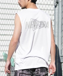 NEW ERA | NEW ERA/ニューエラ タンクトップ スリーブレス テック Tシャツ パフォーマンスアパレル 吸汗速乾 UVカット 抗菌 14744551/14744552(タンクトップ)