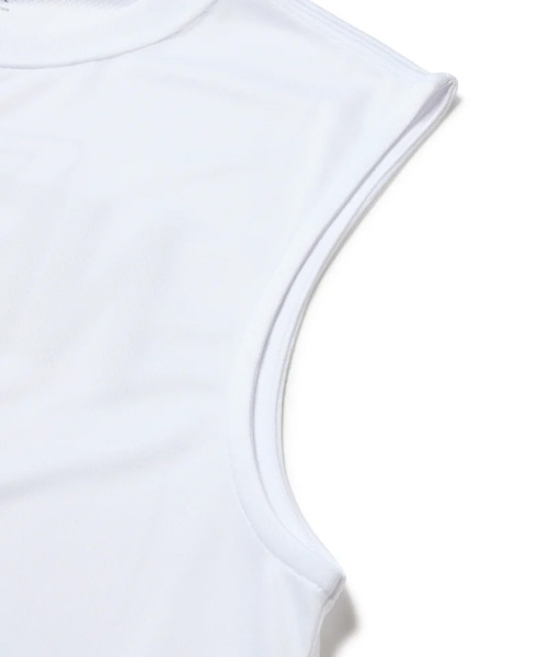 NEW ERA(ニューエラ)の「NEW ERA/ニューエラ タンクトップ スリーブレス テック Tシャツ パフォーマンスアパレル 吸汗速乾 UVカット 抗菌 14744551/14744552(タンクトップ・メンズ・ホワイト/ブラック・XXL/XL/L/M)」の10枚目の写真