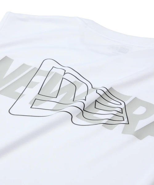NEW ERA(ニューエラ)の「NEW ERA/ニューエラ タンクトップ スリーブレス テック Tシャツ パフォーマンスアパレル 吸汗速乾 UVカット 抗菌 14744551/14744552(タンクトップ・メンズ・ホワイト/ブラック・XXL/XL/L/M)」の12枚目の写真