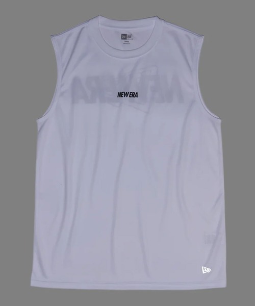NEW ERA(ニューエラ)の「NEW ERA/ニューエラ タンクトップ スリーブレス テック Tシャツ パフォーマンスアパレル 吸汗速乾 UVカット 抗菌 14744551/14744552(タンクトップ・メンズ・ホワイト/ブラック・XXL/XL/L/M)」の14枚目の写真