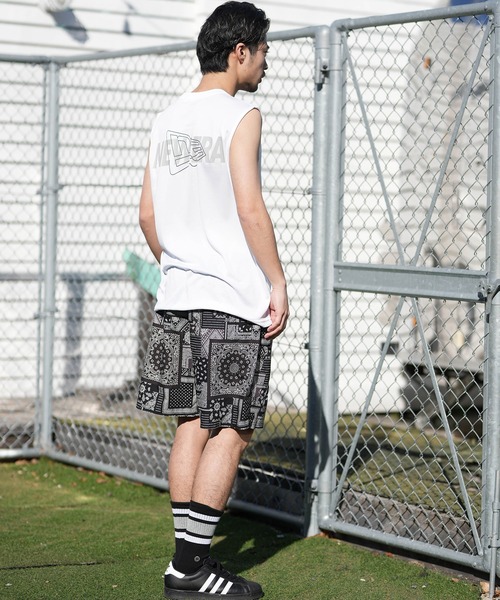 NEW ERA(ニューエラ)の「NEW ERA/ニューエラ タンクトップ スリーブレス テック Tシャツ パフォーマンスアパレル 吸汗速乾 UVカット 抗菌 14744551/14744552(タンクトップ・メンズ・ホワイト/ブラック・XXL/XL/L/M)」の8枚目の写真
