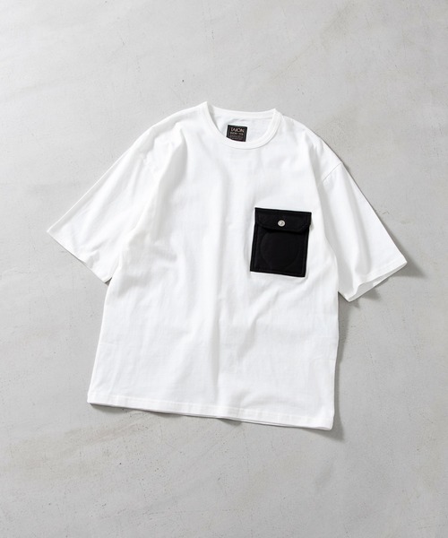 TAION(タイオン)の「【TAION(タイオン)】〈ユニセックス〉ノンダウン ミリタリー フラップポケット Tシャツ(Tシャツ/カットソー・メンズ・ブラック/ホワイト系2/ホワイト系1/ダークオリーブ/ダークカーキ/ダークグリーン系/ダークネイビー・M/S/3XL/2XL/XL/L)」の22枚目の写真