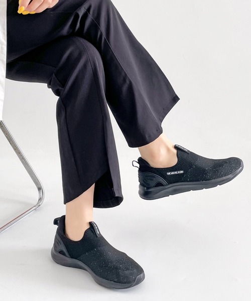 セール】MK 超軽量 ワンステップ フィット ニット スリッポン