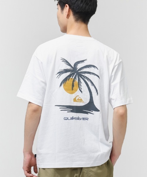 Quiksilver（クイックシルバー）の「クイックシルバー QUIKSILVER PG WILD CHIME ST（Tシャツ/カットソー・メンズ・イエロー/ホワイト/ネイビー・S/M/L/LL）」の2枚目の写真