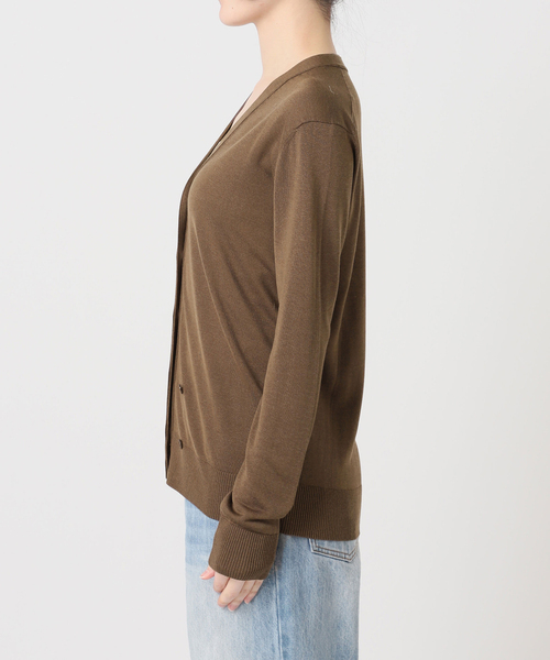 plage(プラージュ)の「LE PETIT PULLE / ル プティ プレ 別注 VN カーディガン(カーディガン/ボレロ・レディース・ブラウン系その他・FREE)」の10枚目の写真