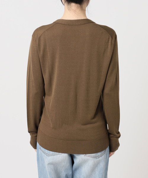 plage(プラージュ)の「LE PETIT PULLE / ル プティ プレ 別注 VN カーディガン(カーディガン/ボレロ・レディース・ブラウン系その他・FREE)」の11枚目の写真