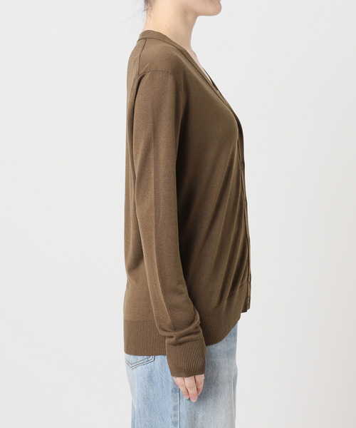 plage(プラージュ)の「LE PETIT PULLE / ル プティ プレ 別注 VN カーディガン(カーディガン/ボレロ・レディース・ブラウン系その他・FREE)」の12枚目の写真