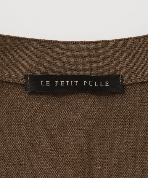 plage(プラージュ)の「LE PETIT PULLE / ル プティ プレ 別注 VN カーディガン(カーディガン/ボレロ・レディース・ブラウン系その他・FREE)」の18枚目の写真