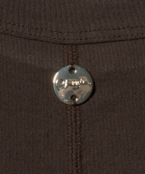 Pheeta(フィータ)の「<Pheeta>Hedy ロングスリーブ カットソー / 015C-CU10(Tシャツ/カットソー・レディース・ライトグレー/ダークブラウン・FREE)」の21枚目の写真