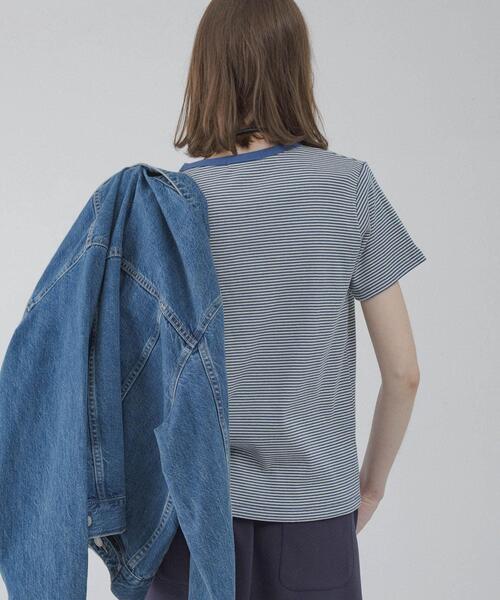 URBAN RESEARCH Sonny Label(アーバンリサーチサニーレーベル)の「ジャガードアソートコンパクトTシャツ(Tシャツ/カットソー・レディース・ブルー系その他/オートミール/ブラック系その他/グレー・FREE)」の10枚目の写真