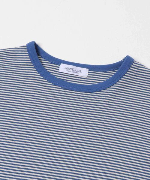 URBAN RESEARCH Sonny Label(アーバンリサーチサニーレーベル)の「ジャガードアソートコンパクトTシャツ(Tシャツ/カットソー・レディース・ブルー系その他/オートミール/ブラック系その他/グレー・FREE)」の13枚目の写真