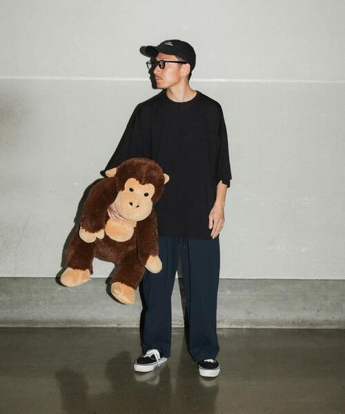 URBAN RESEARCH（アーバンリサーチ）の「Wide Dad　BREEZY TECH SHORT-SLEEVE T-SHIRTS（Tシャツ/カットソー・メンズ・ネイビー/ブラック・2/1）」の12枚目の写真