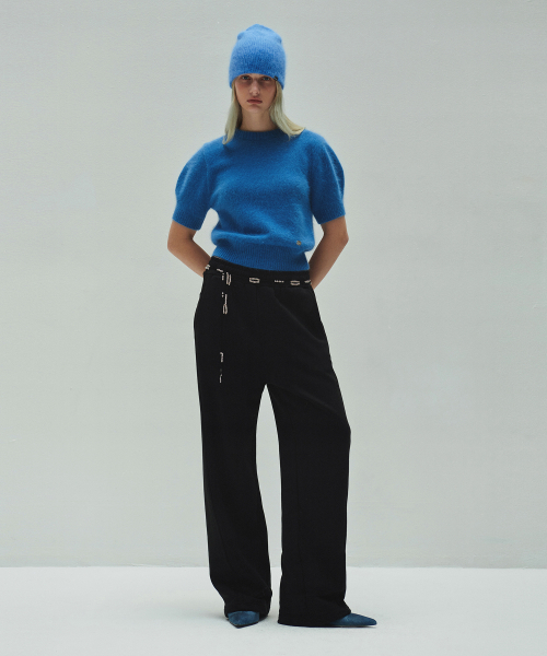 DIAGONAL(ダイアゴナル)の「DIAGONAL LOGO SWEATPANTS (black)(スウェットパンツ・レディース・その他・FREE)」の4枚目の写真