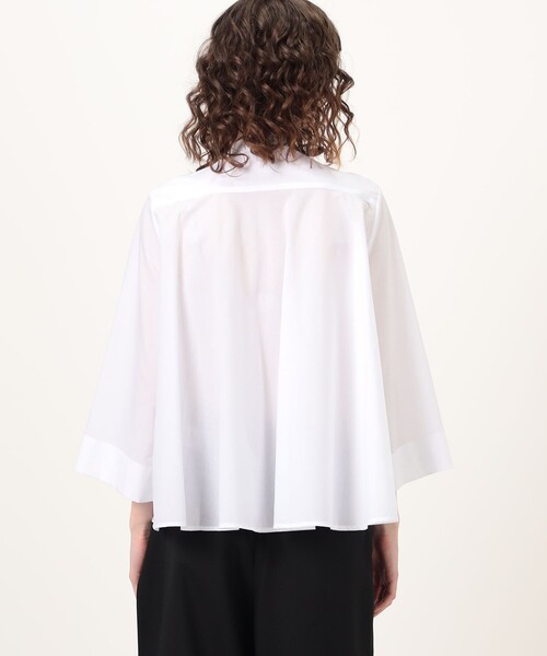 BOURRIENNE ParisX(ブリエンヌパリディス)の「BOURRIENNE VAPOREUSE コットンシャツ(シャツ/ブラウス・レディース・ホワイト・36)」の5枚目の写真