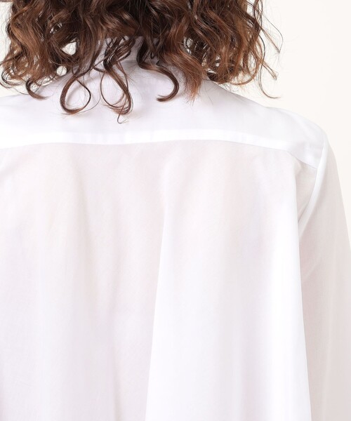 BOURRIENNE ParisX(ブリエンヌパリディス)の「BOURRIENNE VAPOREUSE コットンシャツ(シャツ/ブラウス・レディース・ホワイト・36)」の7枚目の写真