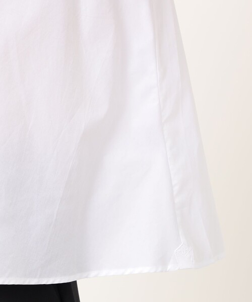 BOURRIENNE ParisX(ブリエンヌパリディス)の「BOURRIENNE VAPOREUSE コットンシャツ(シャツ/ブラウス・レディース・ホワイト・36)」の9枚目の写真