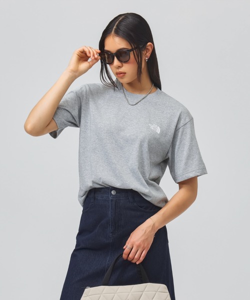THE NORTH FACE(ザノースフェイス)の「ザ ノース フェイス THE NORTH FACE ショートスリーブバックスクエアトラバースロゴティー(Tシャツ/カットソー・メンズ・ホワイト/グレー/ダークパープル/ブラック・M/L/S/3L/LL)」の10枚目の写真