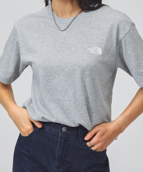 THE NORTH FACE(ザノースフェイス)の「ザ ノース フェイス THE NORTH FACE ショートスリーブバックスクエアトラバースロゴティー(Tシャツ/カットソー・メンズ・ホワイト/グレー/ダークパープル/ブラック・M/L/S/3L/LL)」の9枚目の写真