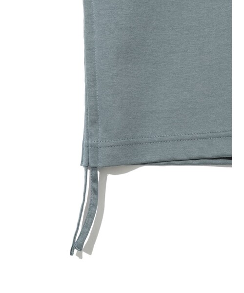 MIDIUMISOLID（ミディウミソリッド）の「MIDIUMISOLID for Ladies ドローストリングTシャツ（Tシャツ/カットソー・レディース・ブラック/グレー/オフホワイト・FREE）」の19枚目の写真
