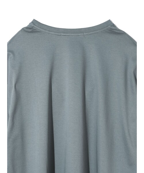 MIDIUMISOLID（ミディウミソリッド）の「MIDIUMISOLID for Ladies ドローストリングTシャツ（Tシャツ/カットソー・レディース・ブラック/グレー/オフホワイト・FREE）」の21枚目の写真