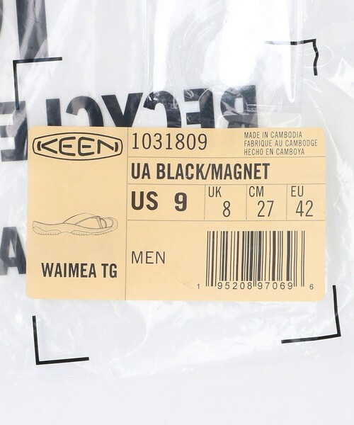 KEEN(キーン)の「【別注】<KEEN>WAIMEA TG1 ワイメア ティージー/サンダル(サンダル・メンズ・ブラック・27cm/26cm/28cm/25cm/29cm)」の11枚目の写真