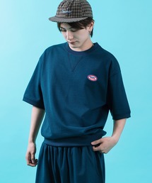 SIDEWAY STANCE（サイドウェイスタンス）の「【SIDEWAY STANCE】裏毛 ライトスウェット 半袖Tシャツ（スウェット）」