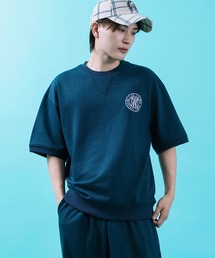 SIDEWAY STANCE（サイドウェイスタンス）の「【SIDEWAY STANCE】裏毛 ライトスウェット 半袖Tシャツ（スウェット）」