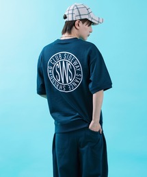 SIDEWAY STANCE（サイドウェイスタンス）の「【SIDEWAY STANCE】裏毛 ライトスウェット 半袖Tシャツ（スウェット）」