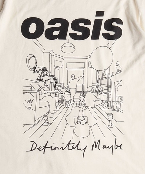 WESTSEA(ウエストシー)の「oasis バンドフォト & ロゴプリント ヴィンテージライク 半袖Tシャツ(Tシャツ/カットソー・メンズ・ブラック系その他/イエロー/ブラック/ホワイト系その他/ホワイト・M/L/XL)」の12枚目の写真