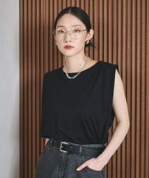 LEPSIM | ボックスタックノースリーブ 242849(Tシャツ/カットソー)