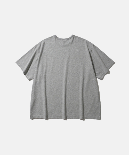 MOIF（モイフ）の「[SS26] ACROSTIC POEM H/S TEE / HEATHER GRAY（Tシャツ/カットソー・メンズ・その他・1(S)/2(M)/3(L)）」の2枚目の写真