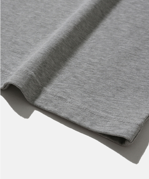 MOIF（モイフ）の「[SS26] ACROSTIC POEM H/S TEE / HEATHER GRAY（Tシャツ/カットソー・メンズ・その他・1(S)/2(M)/3(L)）」の7枚目の写真