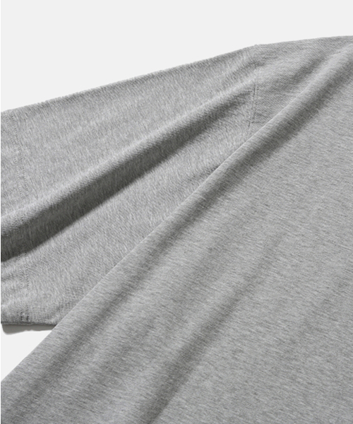 MOIF（モイフ）の「[SS26] ACROSTIC POEM H/S TEE / HEATHER GRAY（Tシャツ/カットソー・メンズ・その他・1(S)/2(M)/3(L)）」の9枚目の写真