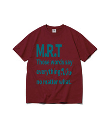 VENHIT（ベンヒット）の「MRTレタリングクールコットン半袖Tシャツ（Tシャツ/カットソー）」