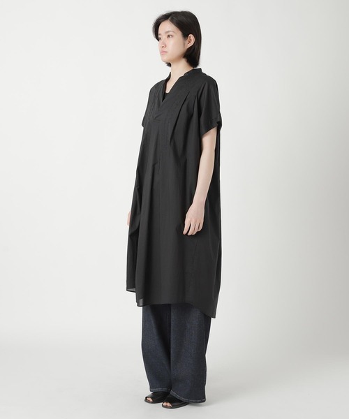 ZUCCa（ズッカ）の「TRIANGLE EMBROIDERY / ワンピース（ワンピース・レディース・ブラック・M size）」の5枚目の写真