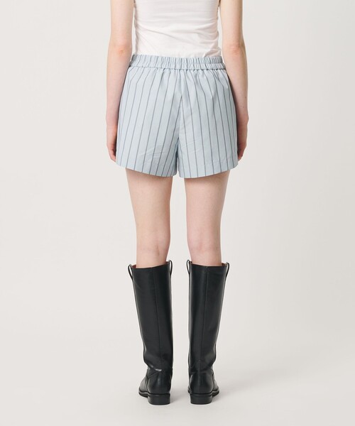 ER(イーアール)の「<ER>コットンブレンド ストライプショーツ(その他パンツ・レディース・ライトブルー・FREE)」の8枚目の写真