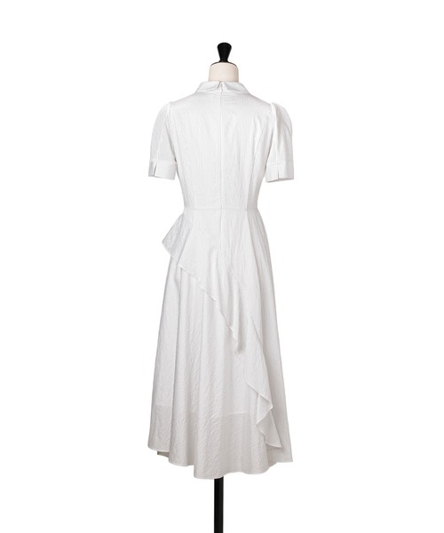Her lip to(ハーリップトゥー)の「Striped Asymmetrical Shirt Dress(ワンピース・レディース・ブルー系/オフホワイト・S/M)」の22枚目の写真