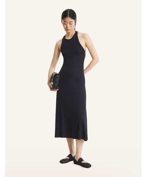 Maison Kitsune(メゾンキツネ)の「SOFT FINE RIB RACER BACK DRESS(ワンピース・レディース・ブラック・S/M/XS/L)」の9枚目の写真
