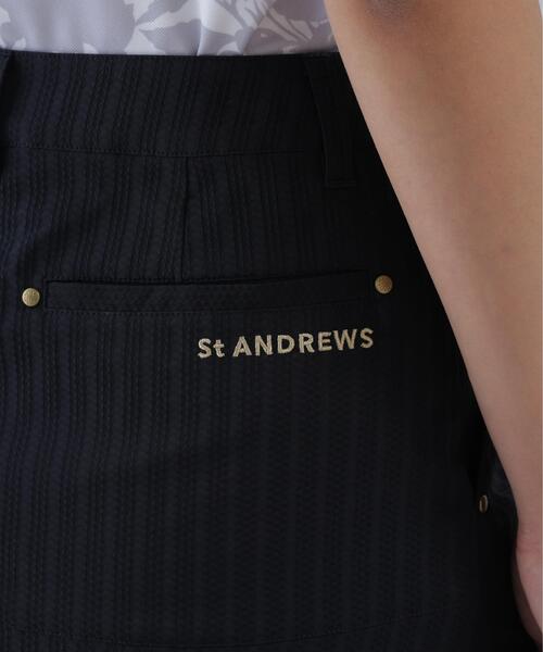 St ANDREWS(セントアンドリュース)の「【St ANDREWS】【ストレッチ】ドビーストライプスカート (WOMENS)(スカート・レディース・ブラック/グリーン/ホワイト・L/SS/M/S)」の18枚目の写真