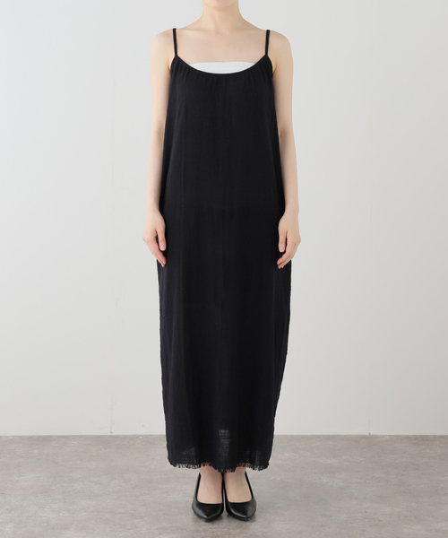 Deuxieme Classe（ドゥーズィエムクラス）の「【MAISON SAINT JULIEN/メゾン・サン・ジュリアン】PALM BEACH dress（ワンピース・レディース・カーキ/ブラック・FREE）」の13枚目の写真