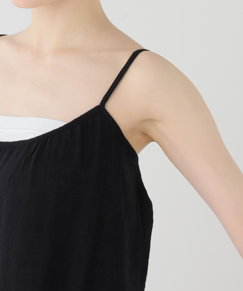 Deuxieme Classe（ドゥーズィエムクラス）の「【MAISON SAINT JULIEN/メゾン・サン・ジュリアン】PALM BEACH dress（ワンピース・レディース・カーキ/ブラック・FREE）」の16枚目の写真