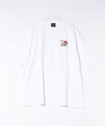 Leyline | 【Leyline】Beer break tee / ビール好きグランマ 刺繍 ビッグシルエットT(Tシャツ/カットソー)