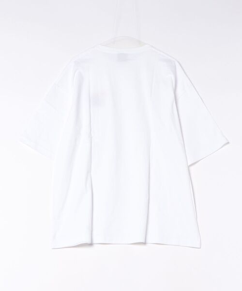 Leyline(レイライン)の「【Leyline】Beer break tee / ビール好きグランマ 刺繍 ビッグシルエットT(Tシャツ/カットソー・メンズ・ブラック/ホワイト・XL/L/M)」の3枚目の写真