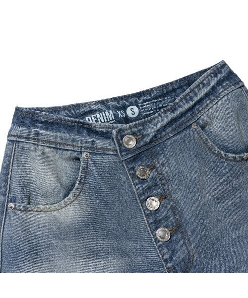 EXTRAORDINARY（エクストラオーディナリー）の「WOMEN SHIWA WASHING DENIM PANTS  L/BLUE（デニムパンツ・レディース・その他・SMALL/X-SMALL）」の22枚目の写真