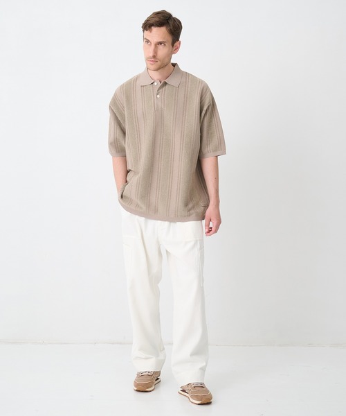 THE PERMANENT EYE(ザパーマネントアイ)の「【nanamica / ナナミカ】Silk Nep Cotton Twill Deck Pants(その他パンツ・メンズ・オフホワイト・36inch/34inch/32inch/30inch)」の2枚目の写真