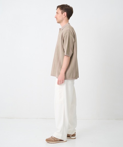 THE PERMANENT EYE(ザパーマネントアイ)の「【nanamica / ナナミカ】Silk Nep Cotton Twill Deck Pants(その他パンツ・メンズ・オフホワイト・36inch/34inch/32inch/30inch)」の3枚目の写真