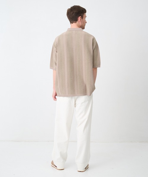 THE PERMANENT EYE(ザパーマネントアイ)の「【nanamica / ナナミカ】Silk Nep Cotton Twill Deck Pants(その他パンツ・メンズ・オフホワイト・36inch/34inch/32inch/30inch)」の4枚目の写真
