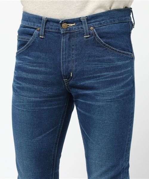 Lee（リー）の「【Lee×CIAOPANICTYPY】コラボテーパードデニムパンツ【MEN'S NON-NO3月号掲載】（デニムパンツ・メンズ・ブルー/ネイビー/インディゴブルー・MEDIUM/LARGE/X-LARGE/SMALL）」の8枚目の写真