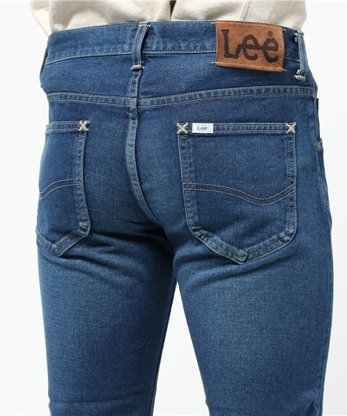 Lee（リー）の「【Lee×CIAOPANICTYPY】コラボテーパードデニムパンツ【MEN'S NON-NO3月号掲載】（デニムパンツ・メンズ・ブルー/ネイビー/インディゴブルー・MEDIUM/LARGE/X-LARGE/SMALL）」の9枚目の写真